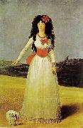 Francisco Jose de Goya Portrait of the Dutchess of Alba oil painting reproduction